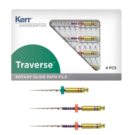 LIMES ROTATIF TRAVERSE POUR GLIDE PATH ASSORTIMENT 4Uds (Orifice Opener + Limes Traverse)