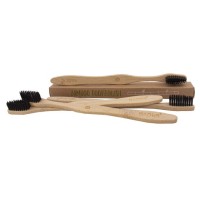 BROSSE DE DENTS DE BAMBÚ 12 Unites