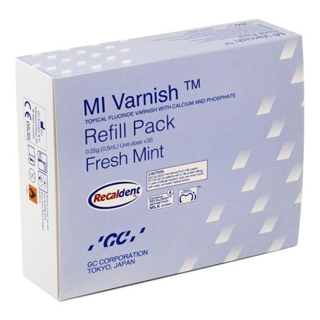 MI VARNISH MENTHE 35 x 0,40 ml