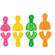 KIT DE PORTE EMPREINTE DE IMPRESSION ASSORTIMENT STERILISABLE EN AUTOCLAVE POLYPROPYLENE 8 Unites