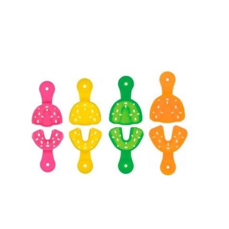 KIT DE PORTE EMPREINTE DE IMPRESSION ASSORTIMENT STERILISABLE EN AUTOCLAVE POLYPROPYLENE 8 Unites