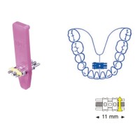 VIS EXPANSIÓN SUPER MICRO 11 mm 10 Unites