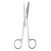 CISEAUX CHIRURGICAL DROIT 14,5 cm SILVER