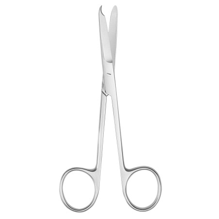 CISEAUX DROIT POUR  SUTURES 11.5 cm SILVER