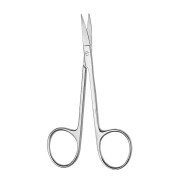CISEAUX SUPER CUT COURBE CRANTE 12 cm SILVER