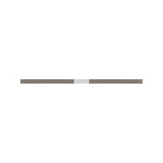 BANDES ABRASIVES DOUBLE COTE SANS ESPACIO GRAIN MEDIUM 150 mm - 12 Unites