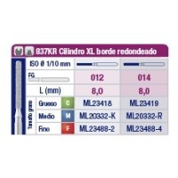 837KRC FRAISE FG DIAMANT EPAIS 5 Unites