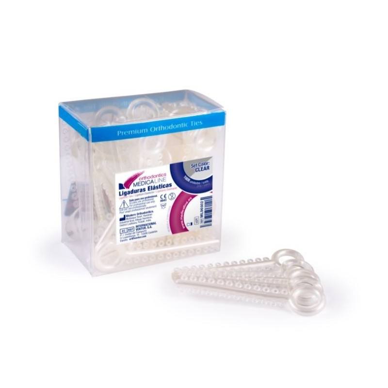LIGATURES ML ELASTIQUES CLEAR 1040 unites