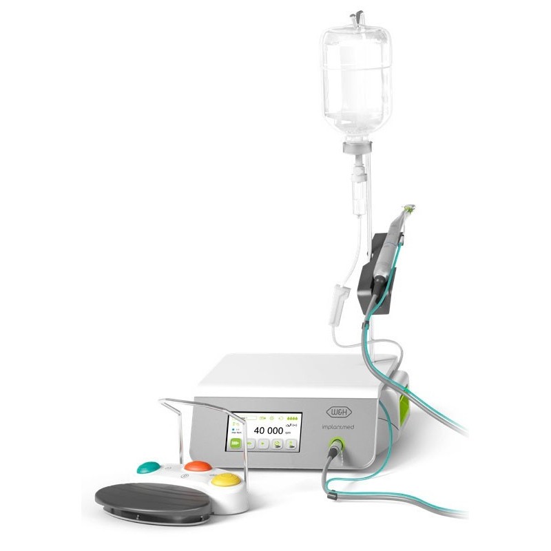 IMPLANTMED PLUS SI-1023 PEDALE S-NW + C.A. CHIRURGICAL 20:1 WS-75 LG AVECLUMIERE DETACHABLE IMPLANTMED PLUS SI-1023 PEDALE S-NW + C.A. CHIRURGICAL 20:1 WS-75 LG AVECLUMIERE DETACHABLE