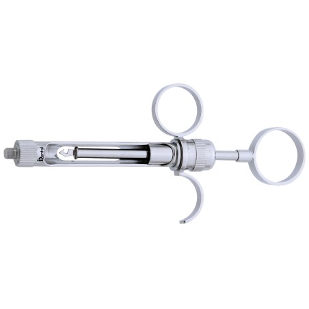 SERINGUE ANESTHESIE ASPIRATION 3 ANNEAUS