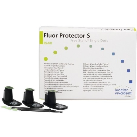 FLUOR PROTECTEUR S REFILL 3 x 7 g. VERNIS PROTECTEUR AVEC FLUORURE