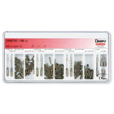 UNIMETRIC TITANE 1 mm KIT