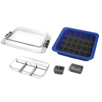 TUB JEU BATEA PLASTIQUE AVEC COUVERCLE ET ACCESOIRES