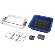 TUB JEU BATEA PLASTIQUE AVEC COUVERCLE ET ACCESOIRES