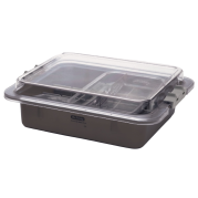 TUB JEU BATEA PLASTIQUE AVEC COUVERCLE ET ACCESOIRES