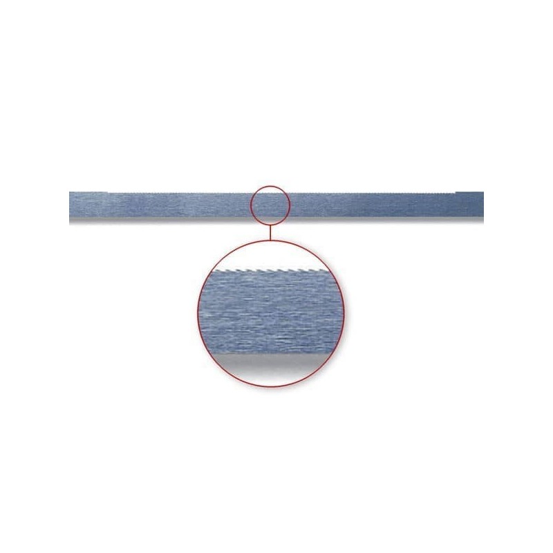 BANDE ACIER CRANTEES 4 mm 12 unites