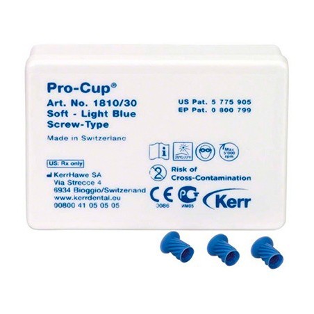 PRO CUP BLANDO BLEU CLAIR AVEC FILETAGE 30 Unites