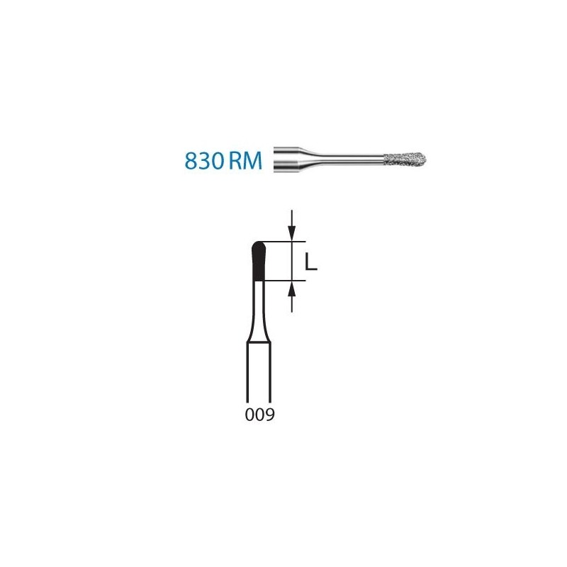 FRAISE 830RM-314-009 5 unites