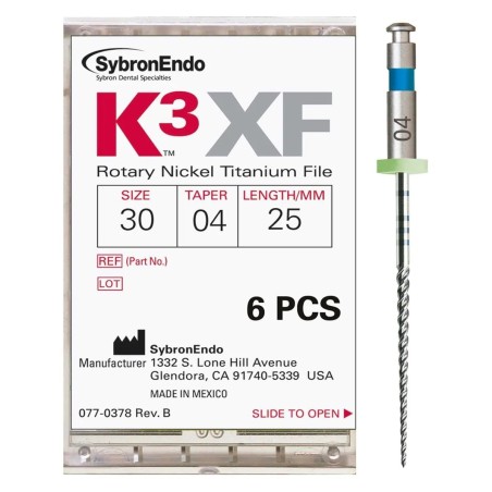 K3XF FILE 21 mm 6 Unites