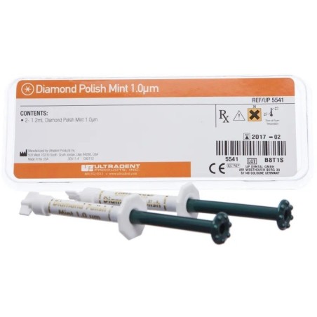 DIAMOND POLISH MINT 1μm 2 x 1,2 ml