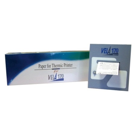 PAPIER THERMIQUE 58x25 mm 10 ROULEAUX VELA