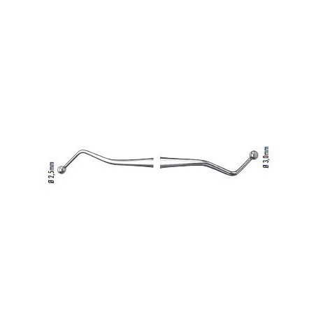 INSTRUMENT DE OBTURATION 1054/149 BALLE 2,5-3 mm CARL MARTIN