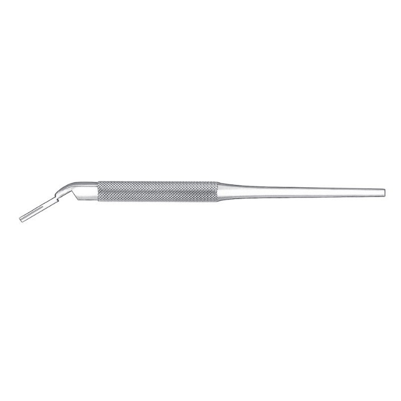MANCHE BISTOURI ROND ANGULAIRE 871A/5A CARL MARTIN