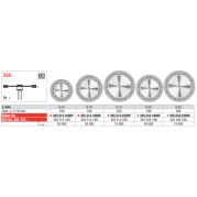 DISQUE DIAMANT SUPERFLEX ARO BLEU 355.524.190HP 1 unite