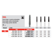 FRAISE DIAMANT 856L-314-016 FG 5 unites
