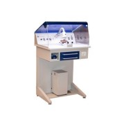 ESTACION TRAVAUX TECHNOFLUX  POURPULIR C LUMIERE, ASP. ET MICRO-MOTEUR SMT