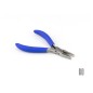 PINCE TECHNOFLUX PLAT LARGE6 mm) 130 mm. QUALITE EXTRA