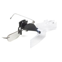LUPAS BINOCULARES AVEC PINCE 3 LENTES 1,5x- 2,5x - 3,5x LUMIERE LED