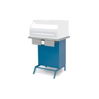 TABLEAU POLISSAGE UN POSITION INOX. AVEC ASPIRATION