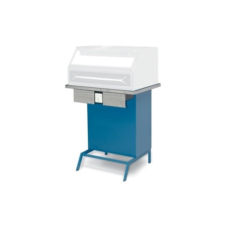 TABLEAU POLISSAGE UN POSITION INOX. AVEC ASPIRATION