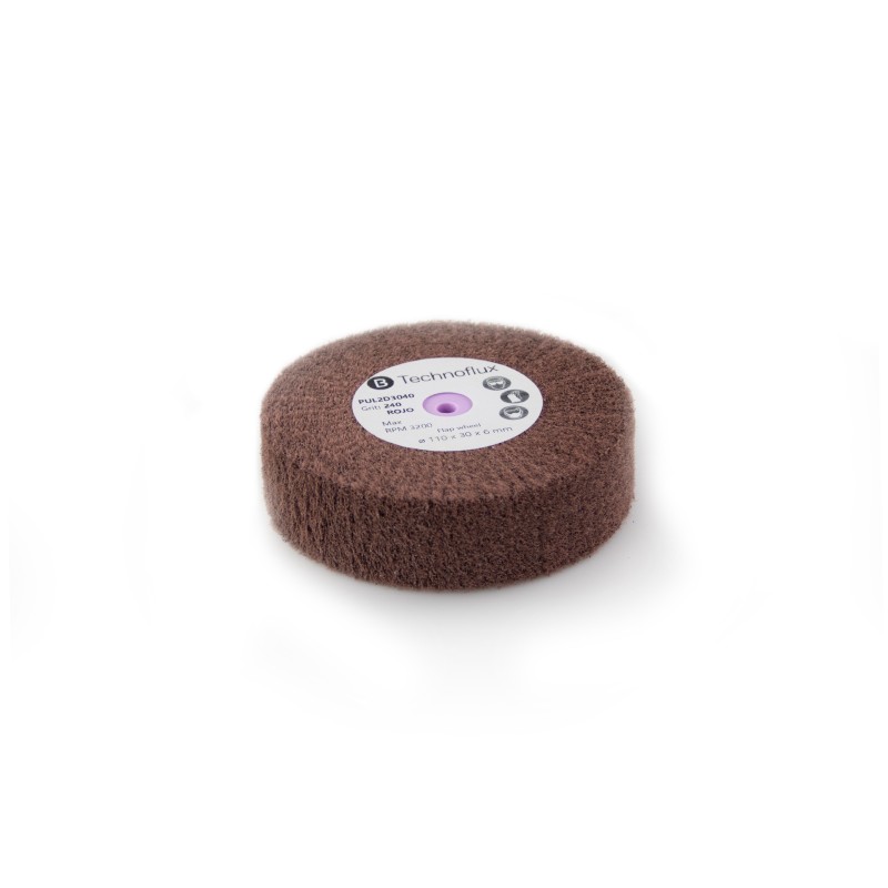 DISQUES RADIALES ROUGES  110x30 GRAIN 240