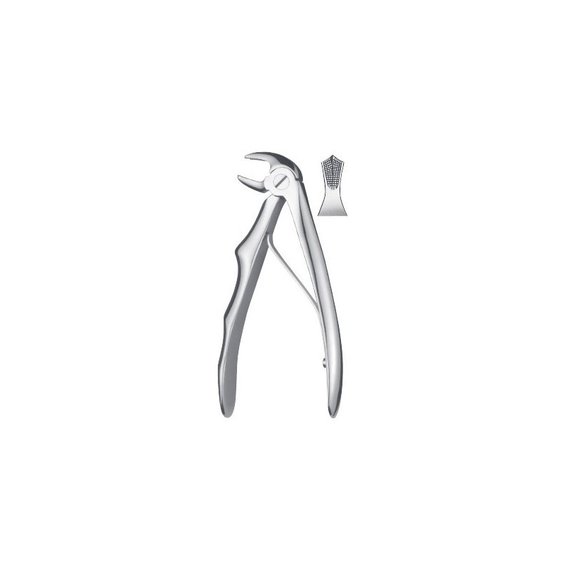 FORCEPS KLEIN ENFANT MOLAIRE INFERIEURE LIQUID STEEL LS280A/6 CARL MARTIN
