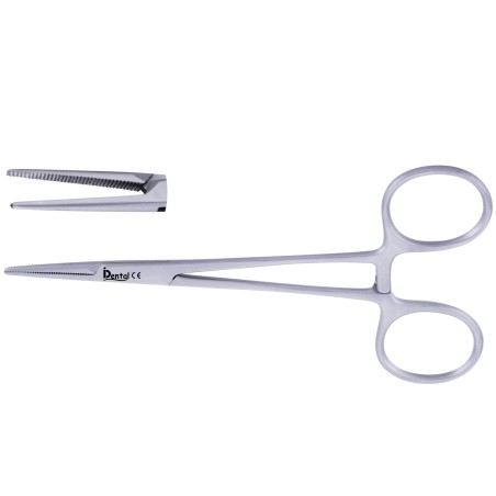 PINCE HEMOSTATIQUE DROIT DE 12 cm.