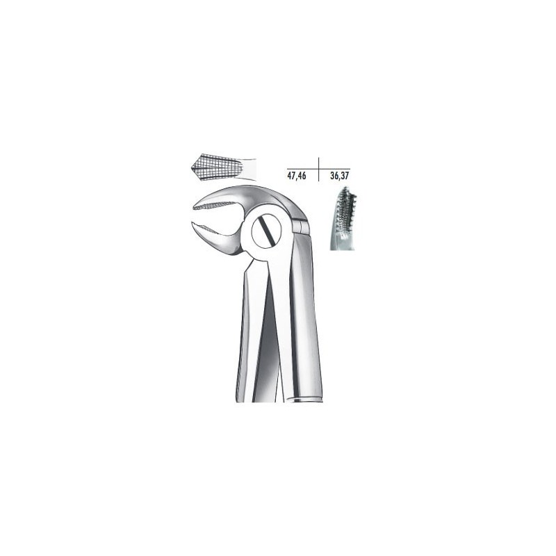 FORCEPS MOLAIRE INFERIEURE 22 CARL MARTIN