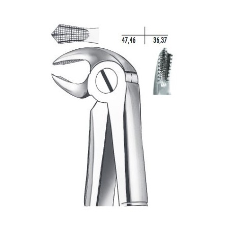 FORCEPS MOLAIRE INFERIEURE 22 CARL MARTIN