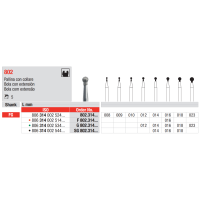 FRAISE BALLE FG802 5 unites