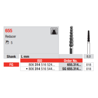 FRAISE DIAMANT SG655-314-018 5 unites