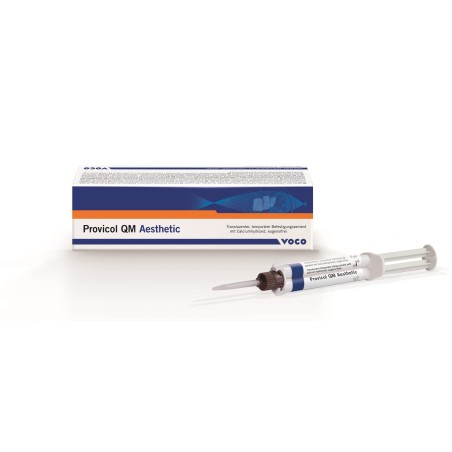 PROVICOL QM AESTHETIC AUTOMIX Seringue 5 ml.CIMENT PROVISOIRE TRANSLUCIDE