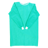 BLOUSE STERILE VERT AVEC MANCHETTE 40 g JETABLE  1 unite
