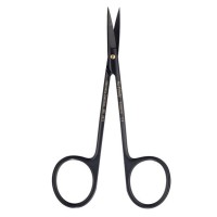 CISEAUX IRIS SUPERCUT FINE COURBE 11,5 cm LIGNE BLACK