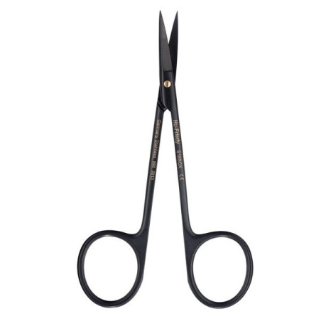 CISEAUX IRIS SUPERCUT FINE COURBE 11,5 cm LIGNE BLACK