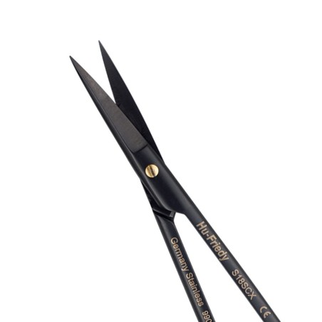 CISEAUX IRIS SUPERCUT FINE COURBE 11,5 cm LIGNE BLACK