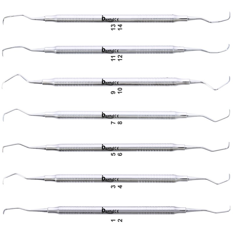 CURETTES GRACEY KIT (1-14)
