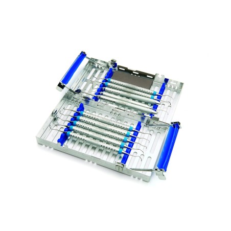 CASSETTE 2 NIVELES BLEU 14 INSTRUMENTS