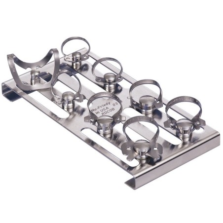 SUPPORT POUR 8 CLAMPS SATIN STEEL