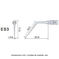 INSERT ENDO ES3 POUR SIROSONIC